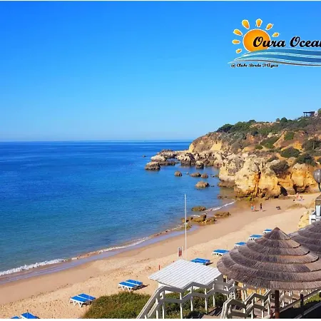 Oura Ocean Front Apartment Albufeira Exterior photo
